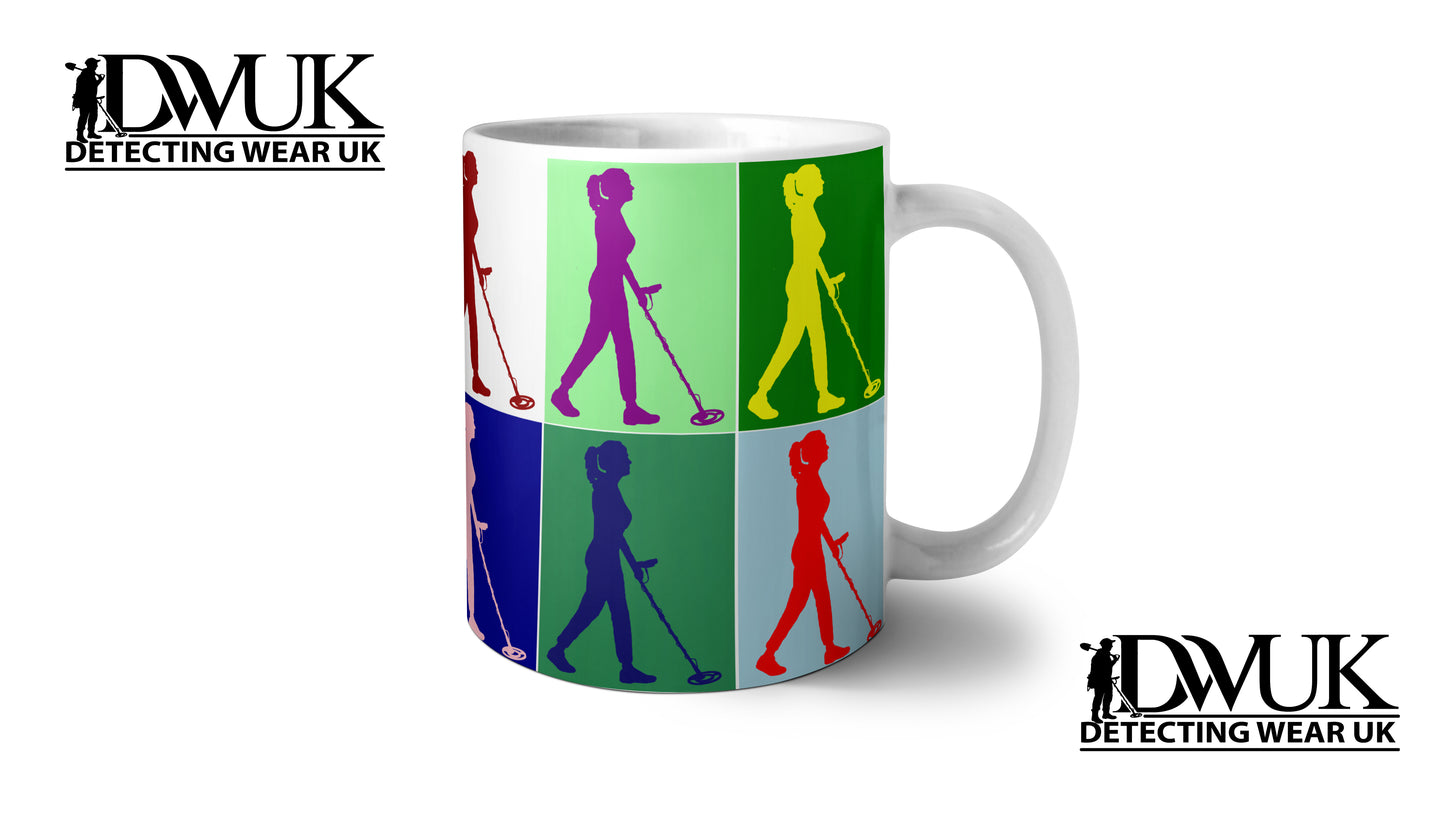 Ladies Pop art Mug