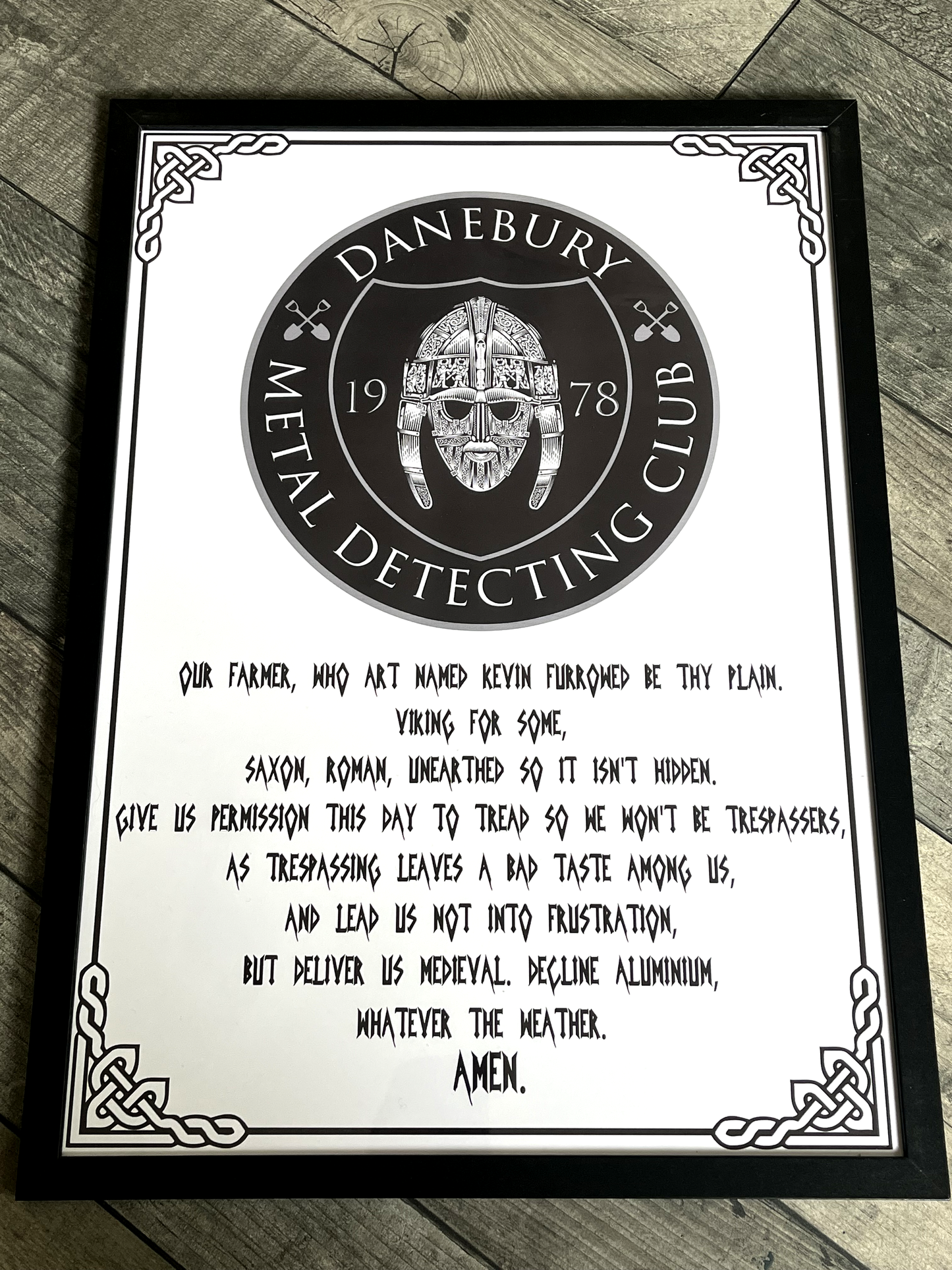 Detectorists Prayer Wall Art