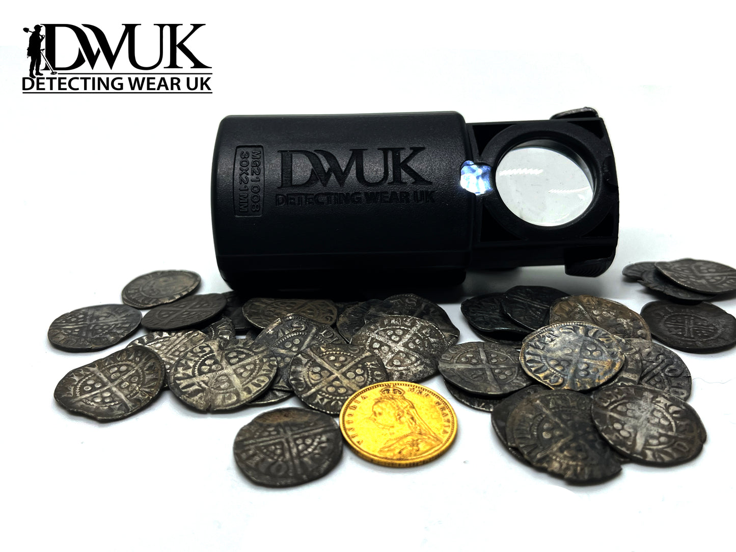LED pocket Magnifier 30x