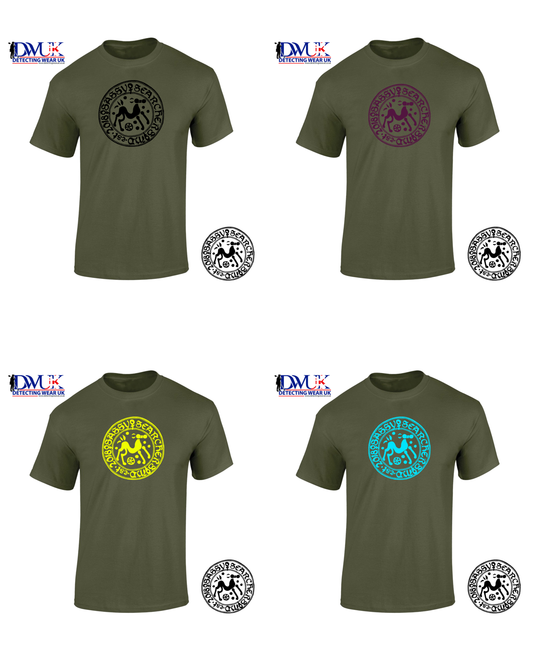Sassy Searchers T-Shirt Army Green