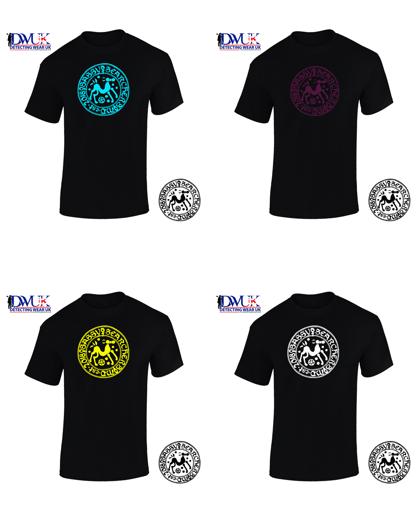 Sassy Searchers T-Shirt Black