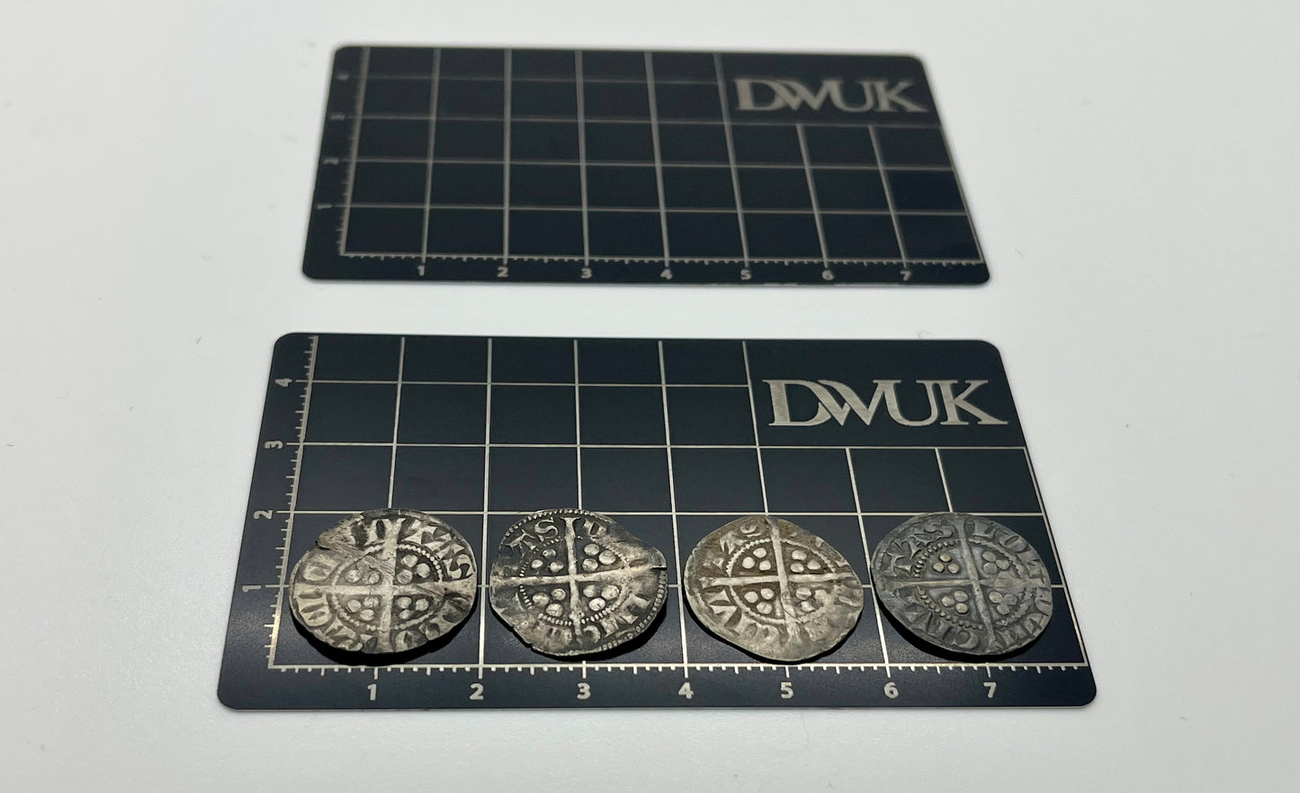 DWUK engraved Pocket Size Aluminium Scale Card