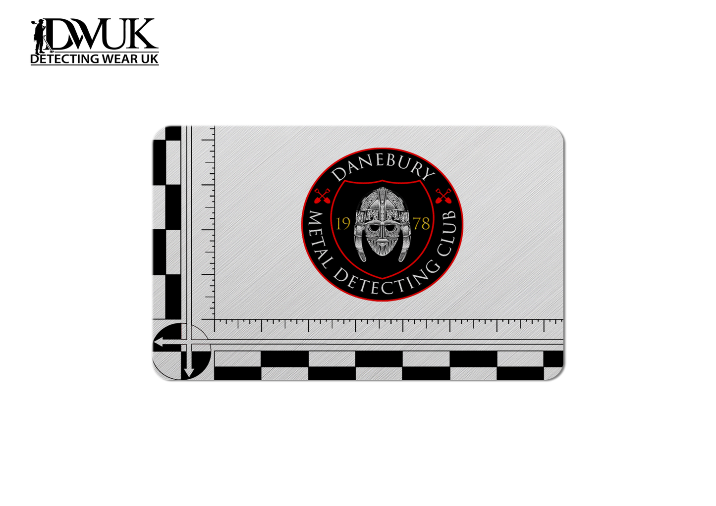 Danebury Pocket Size Aluminium Scale Card