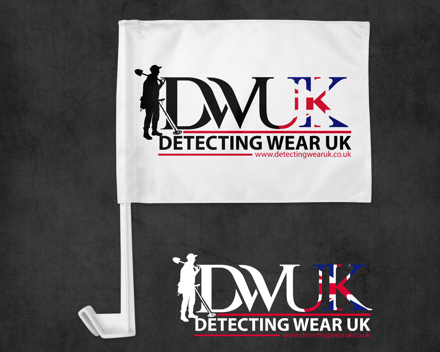 DWUK Car Flag