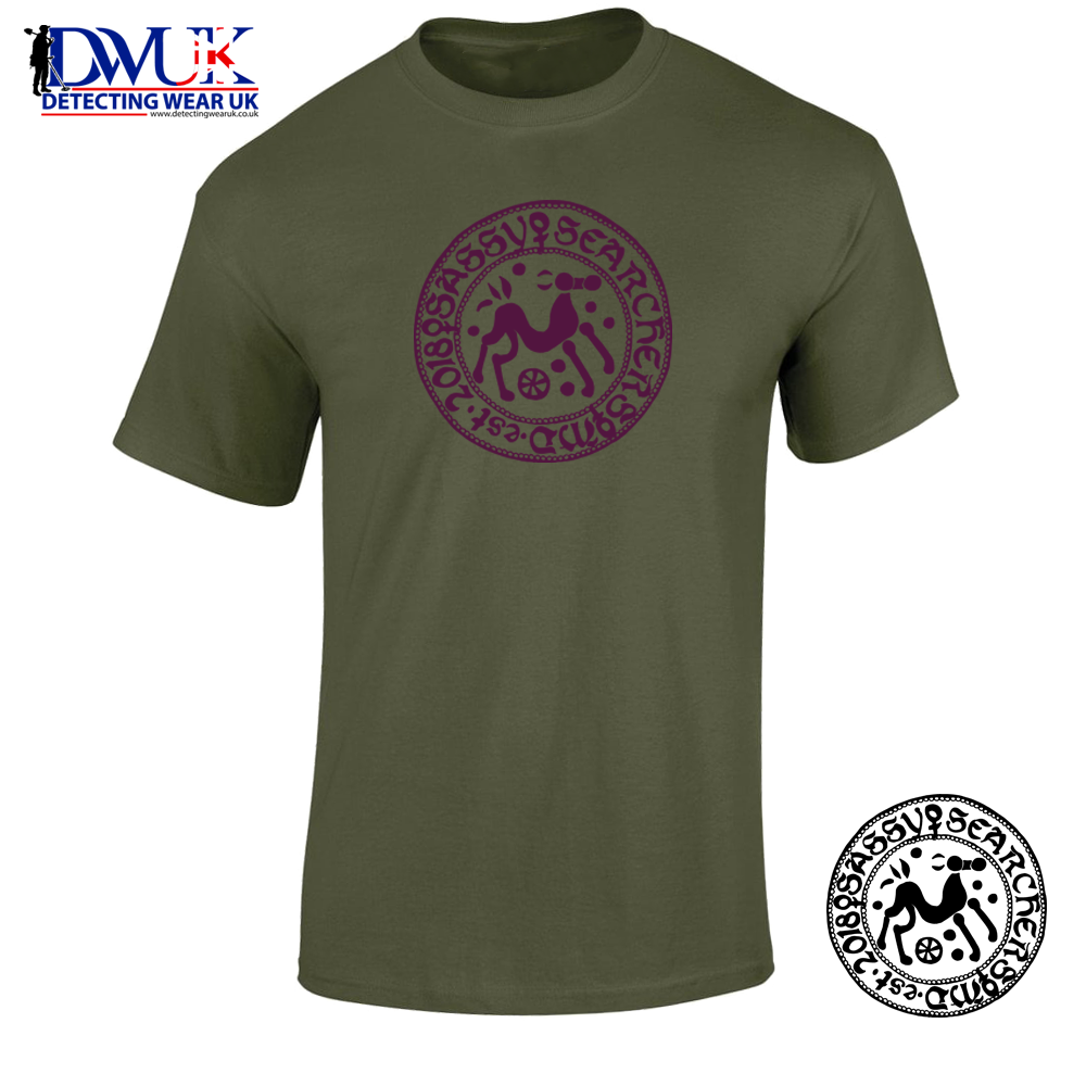 Sassy Searchers T-Shirt Army Green