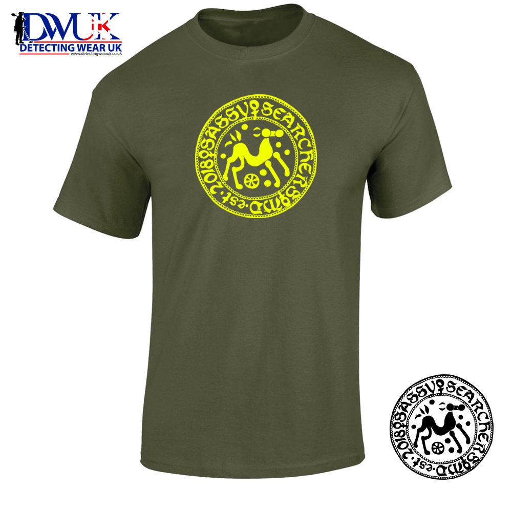 Sassy Searchers T-Shirt Army Green