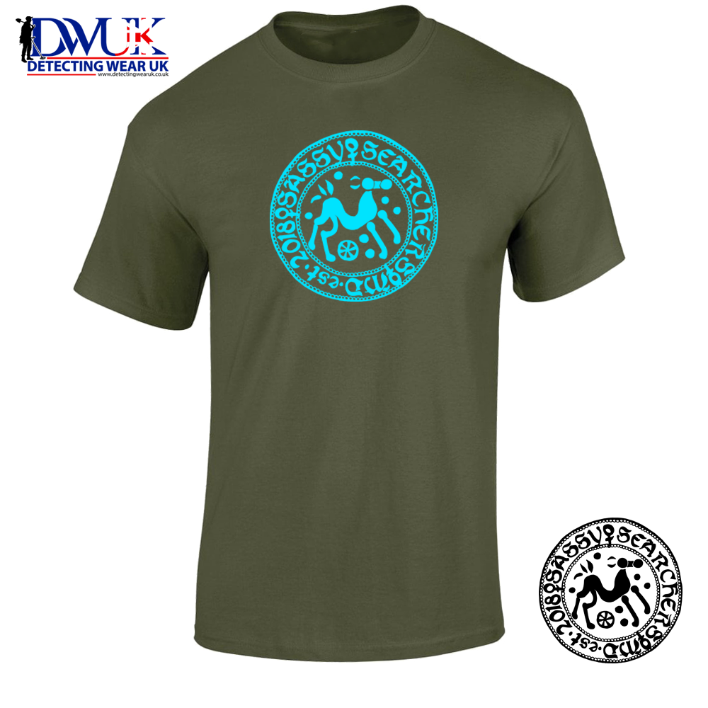 Sassy Searchers T-Shirt Army Green