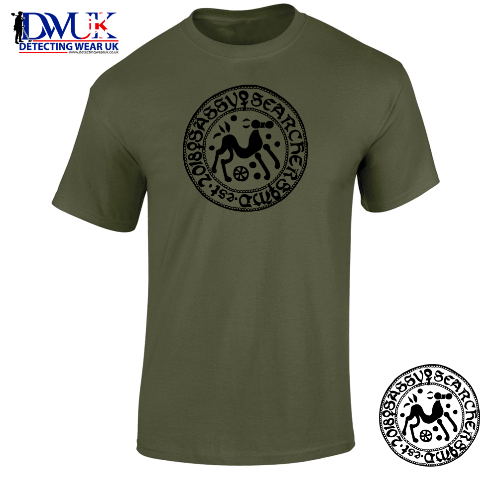 Sassy Searchers T-Shirt Army Green