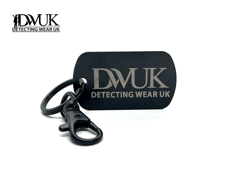 Detecting Wear UK Engraved Aluminium Keyring
