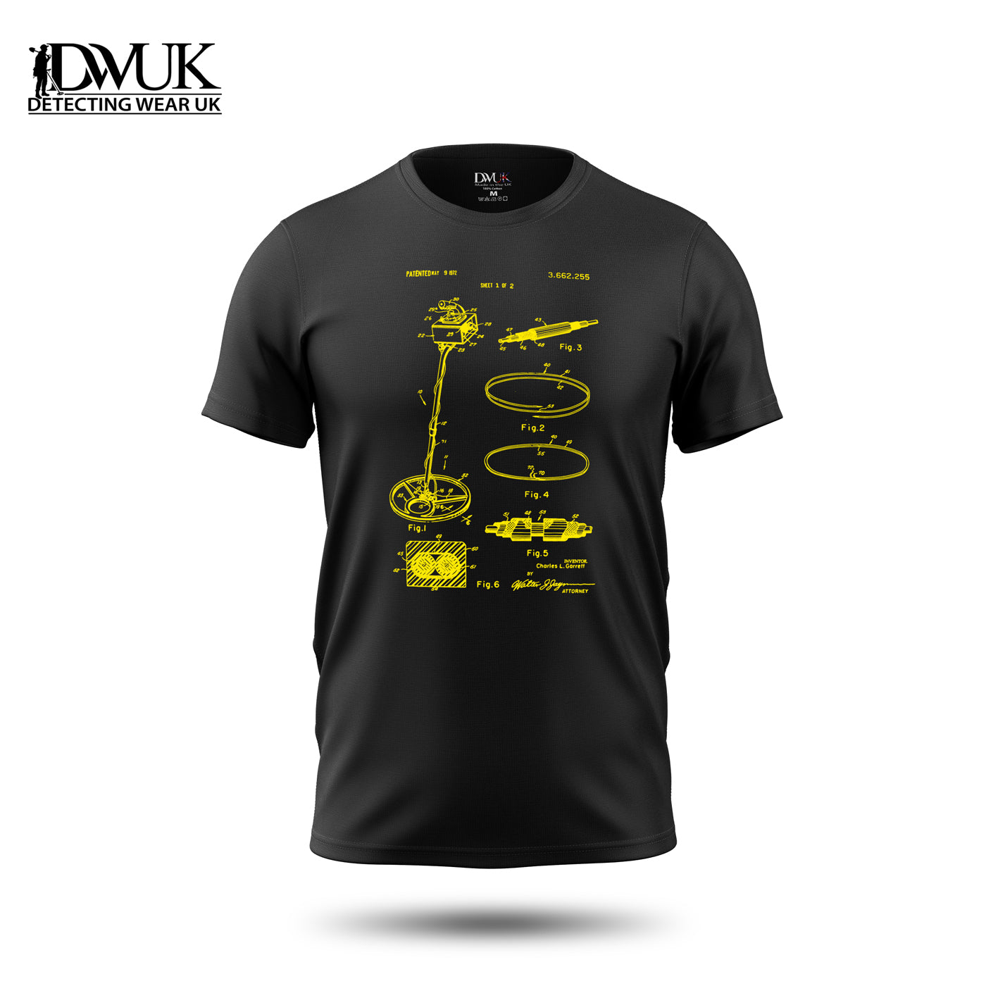 Metal detecting Patent T-Shirt