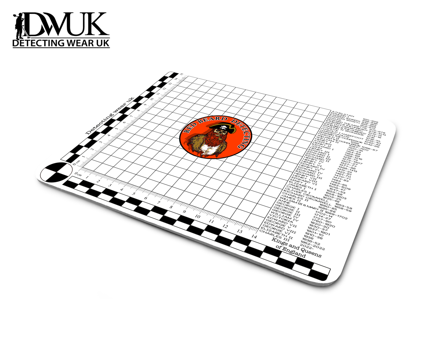 Red Beard Detecting Large Finds Mat