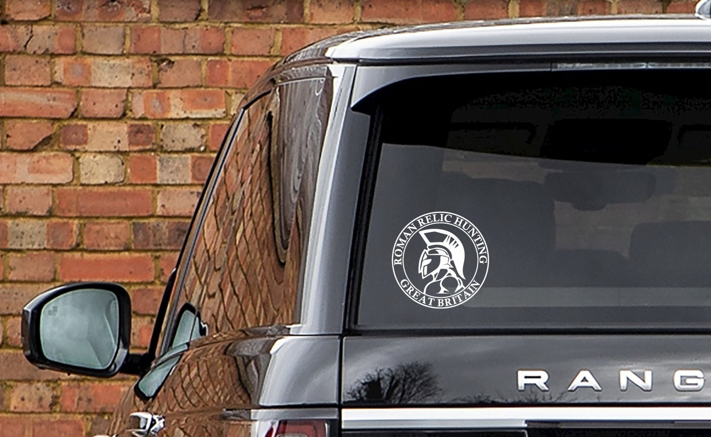 Roman Relic Hunting Car Decal