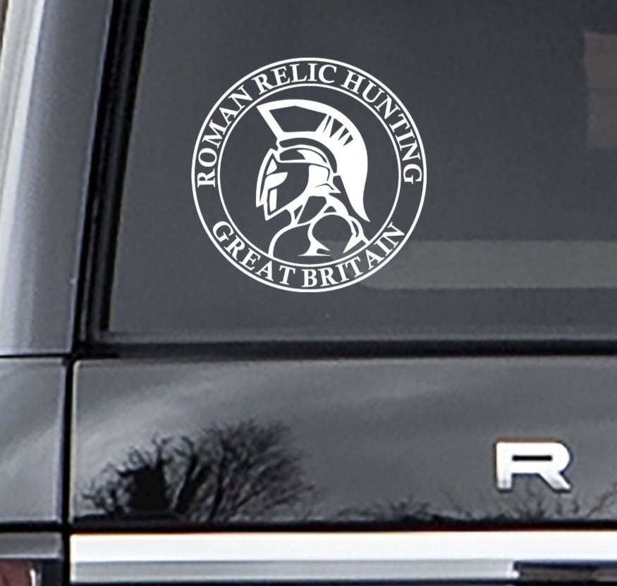 Roman Relic Hunting Car Decal