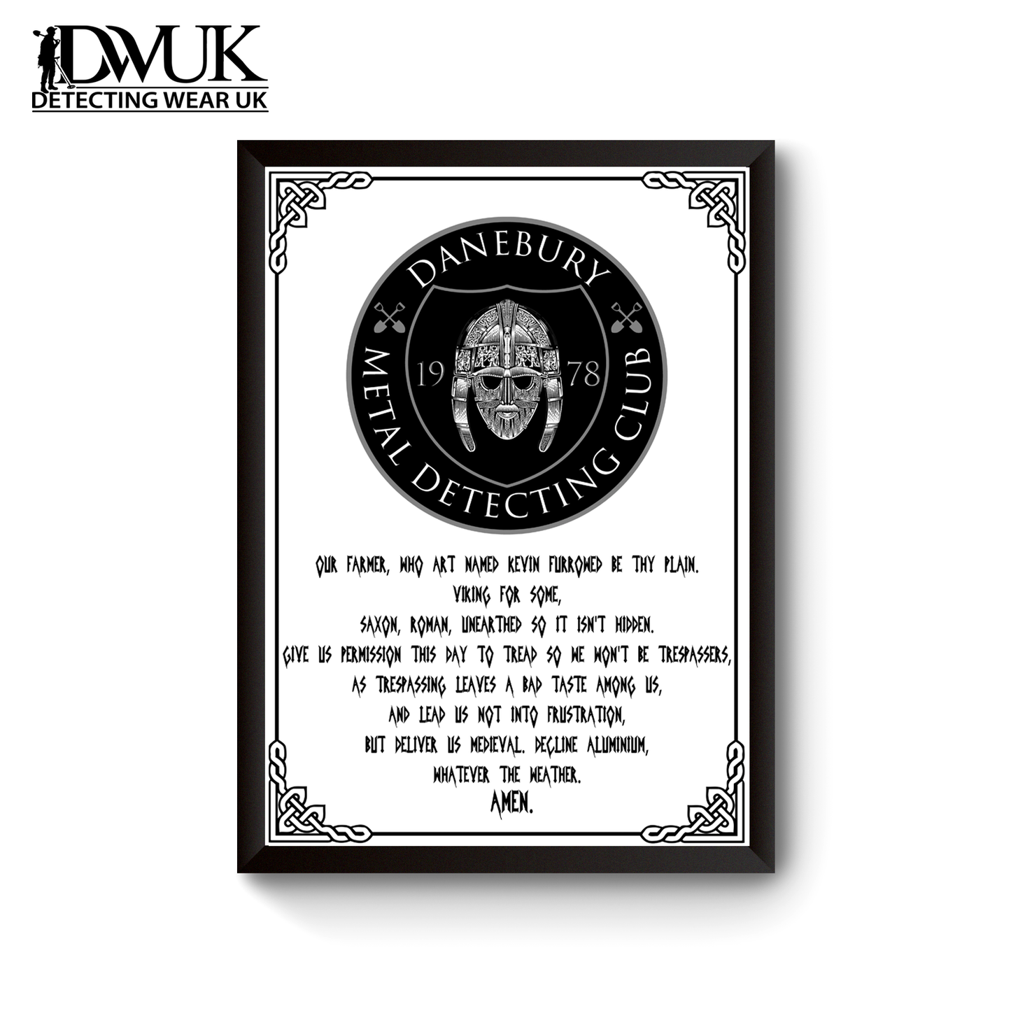 Detectorists Prayer Wall Art