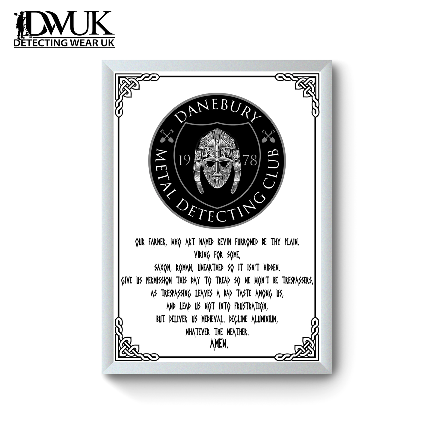 Detectorists Prayer Wall Art