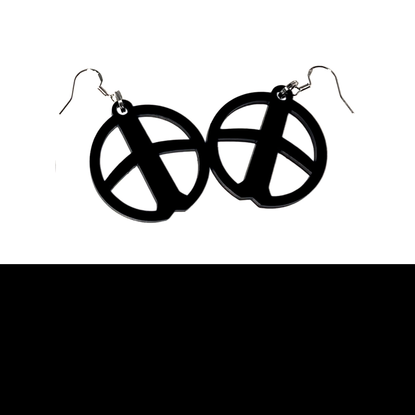 Top 192+ big peace sign earrings latest