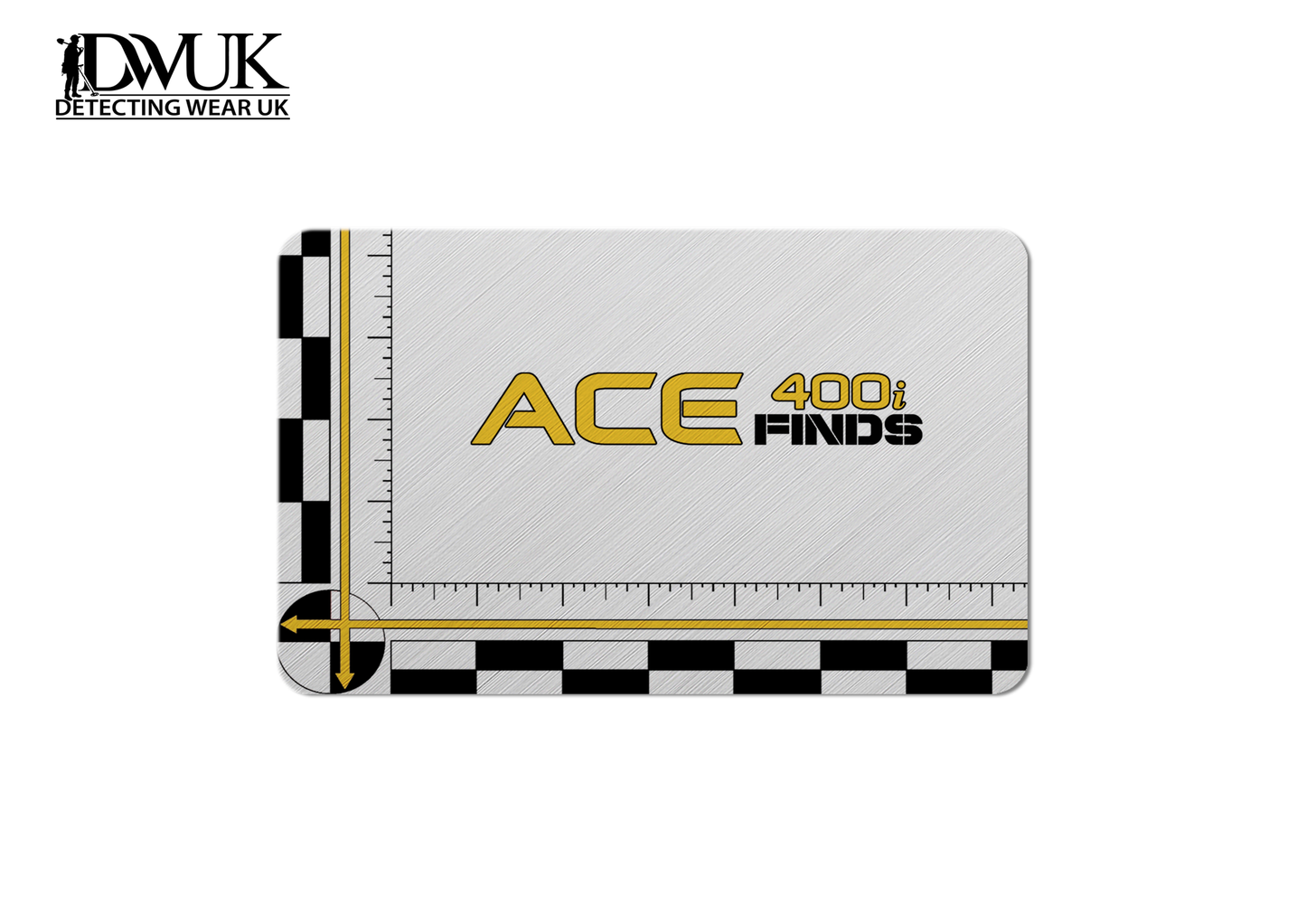 400i Finds Pocket Size Aluminium Scale Card