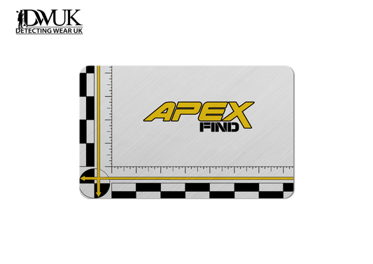 Apex Find Pocket Size Aluminium Scale Card