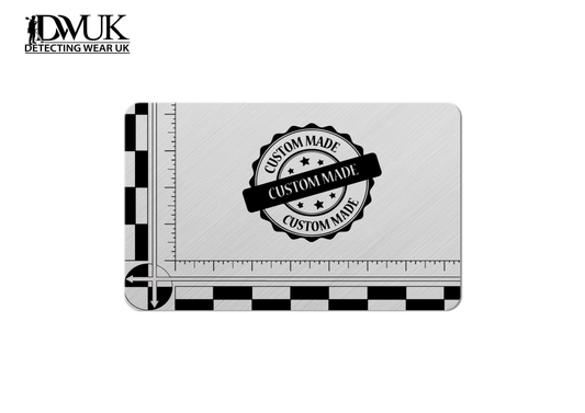 Customised Pocket Size Aluminium Scale Card