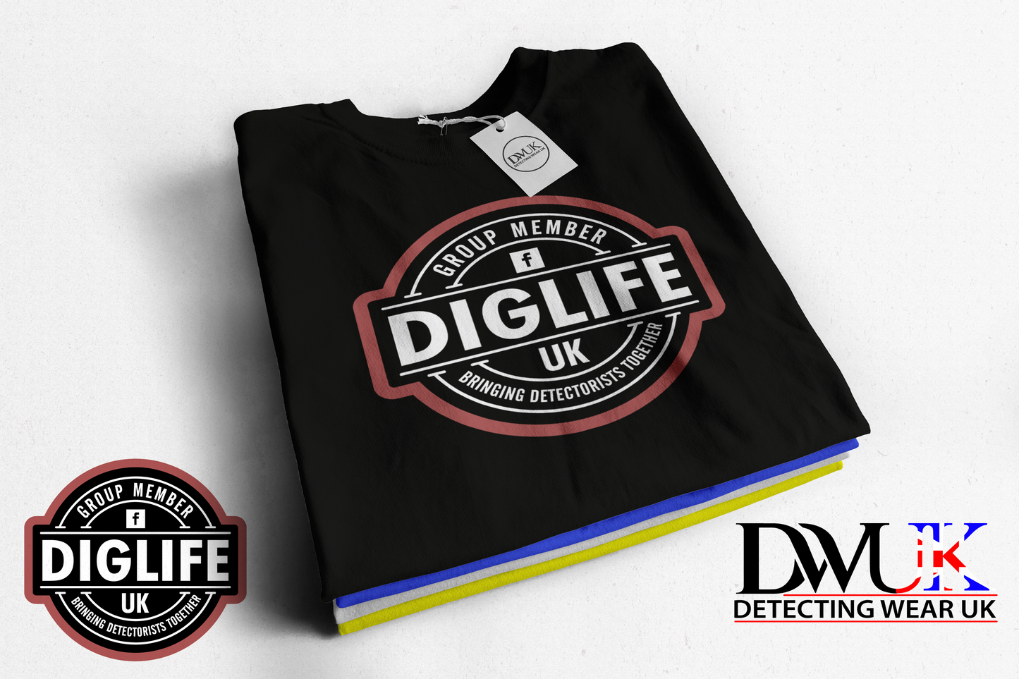 Diglife UK Full Logo T-Shirt