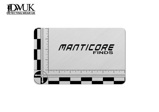 Manticore Pocket Size Aluminium Scale Card