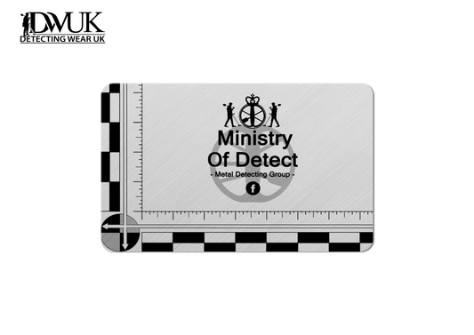 Ministry of Detect Pocket Size Aluminium Scale Card
