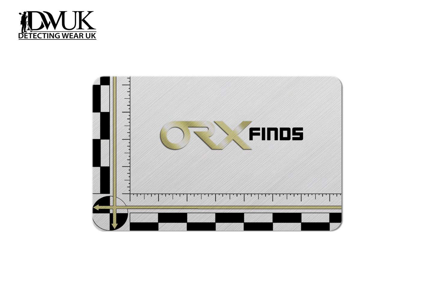 ORX Finds Pocket Size Aluminium Scale Card