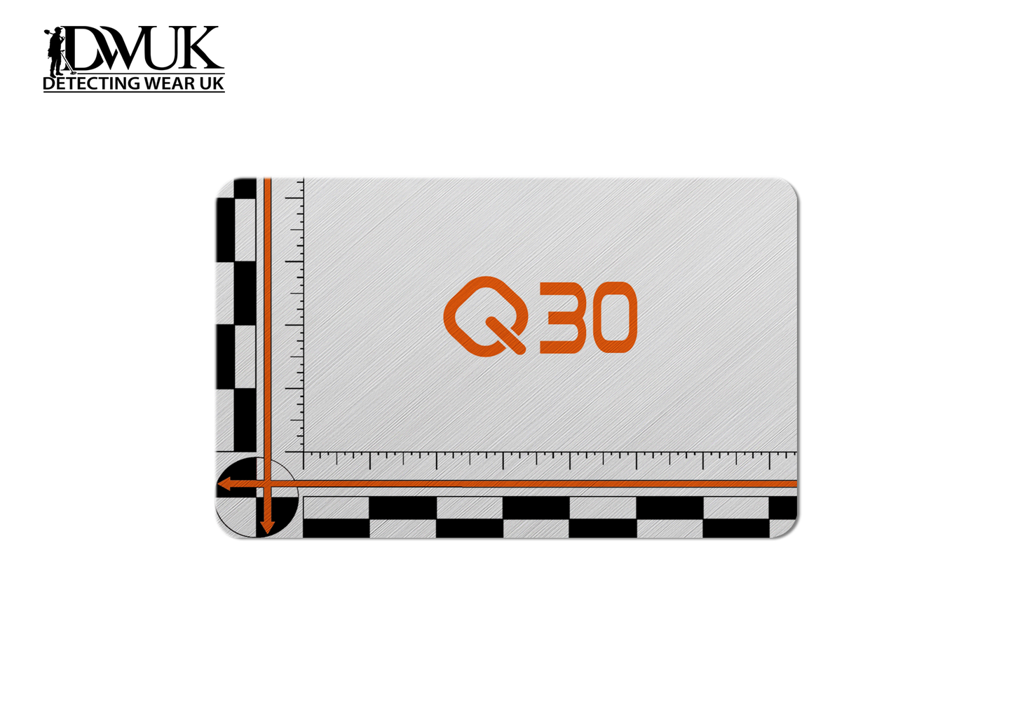 Q30 Pocket Size Aluminium Scale Card