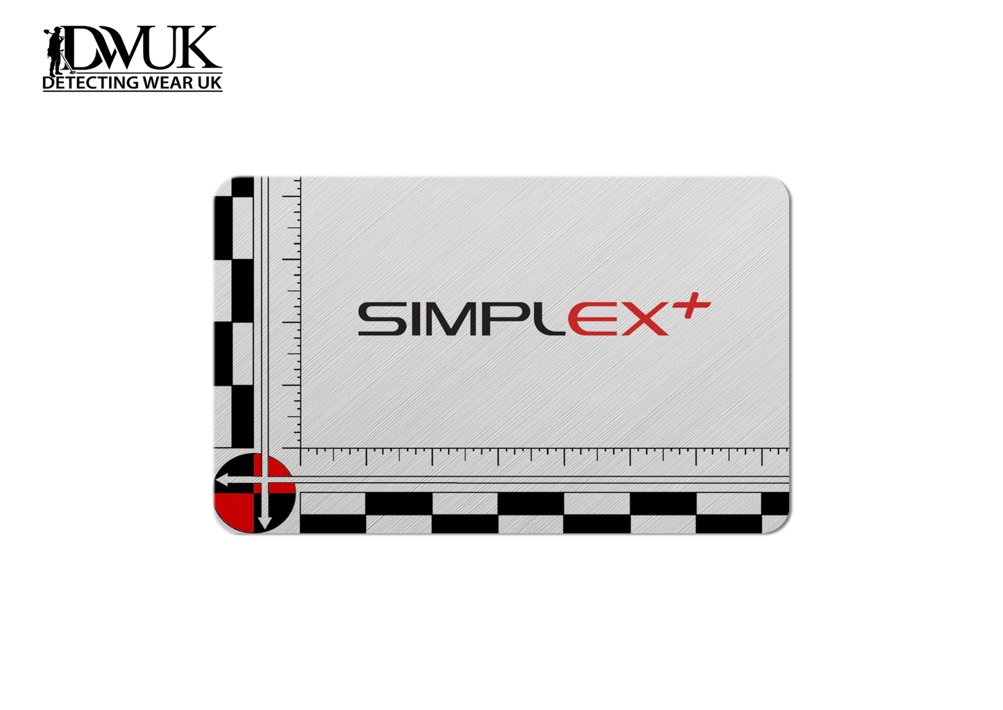 Simplex Pocket Size Aluminium Scale Card