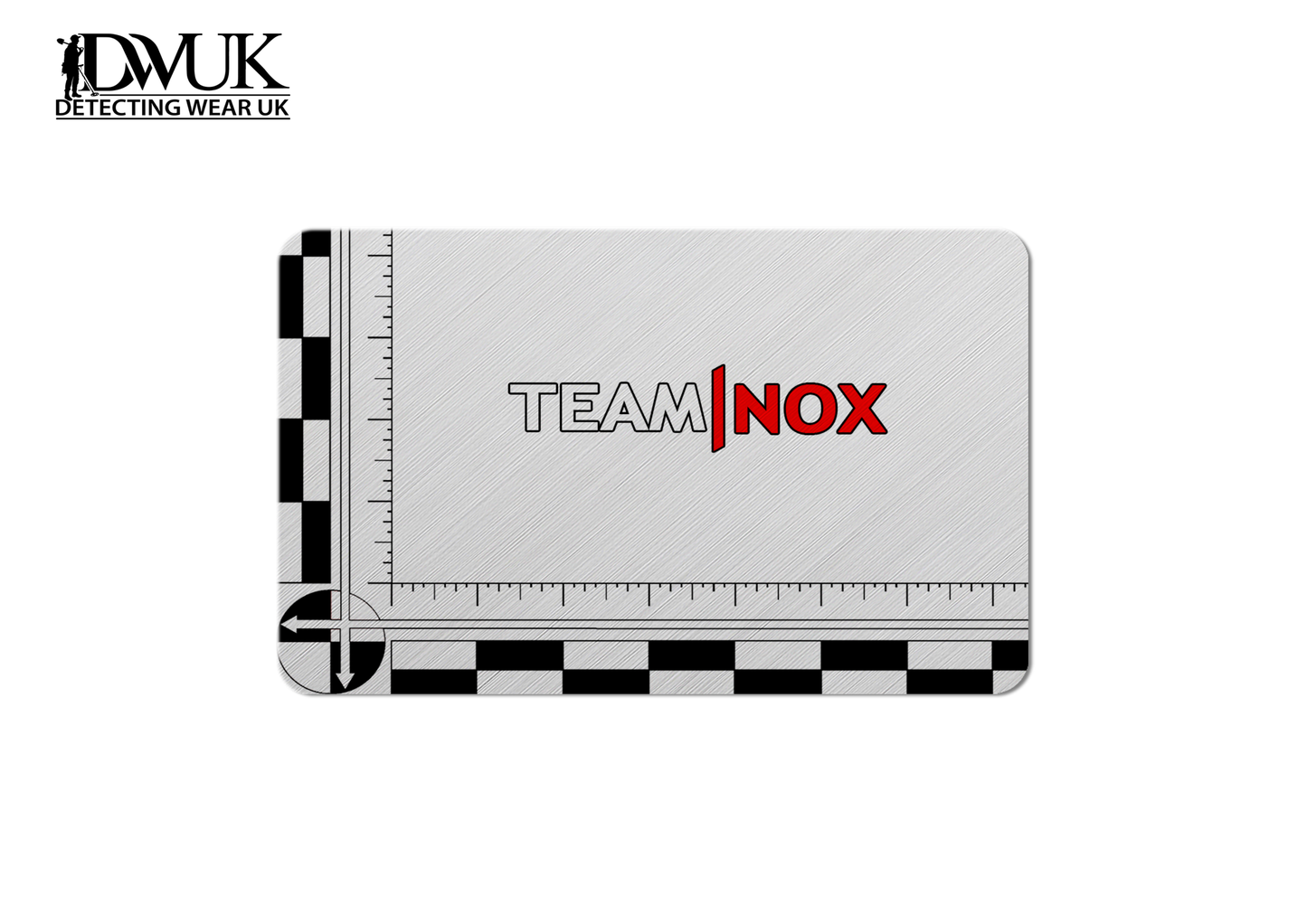 Team Nox Pocket Size Aluminium Scale Card