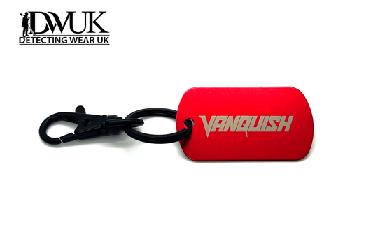 Vanquish Engraved Aluminium Keyring