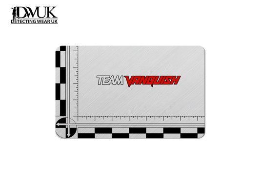 Team Vanquish Pocket Size Aluminium Scale Card